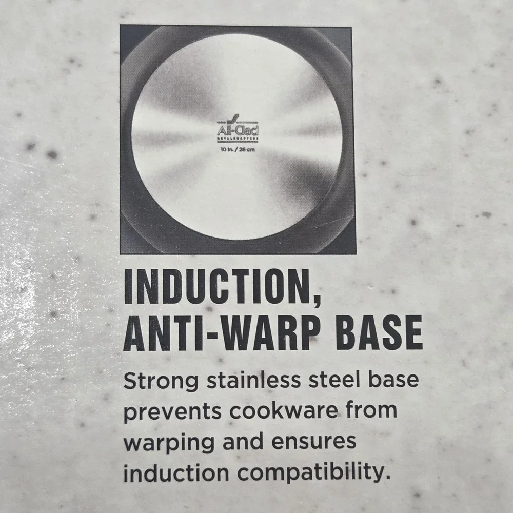 All-Clad HA1 Hard Anodized‎ Nonstick Cookware Saucepan With Lid 2.5Qt Induction